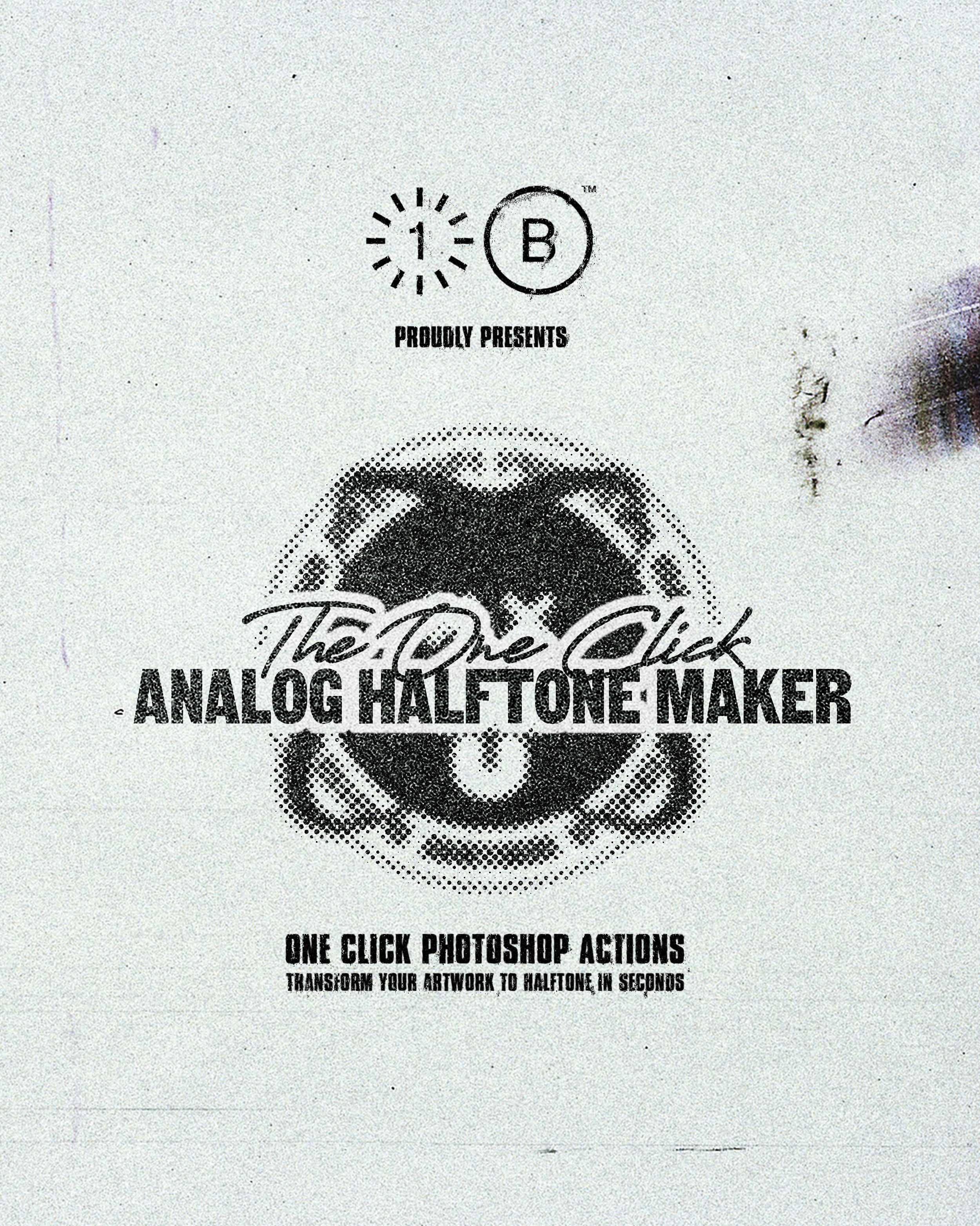 The Analog Halftone Maker – One Click Boutique Store